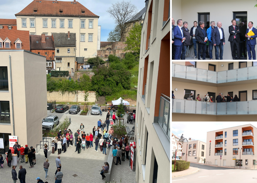 DRK-Kreisverband Jena-Eisenberg-Stadtroda e.V.: Erfolgreiche Eröffnungsfeier mit Tag der offenen Tür im neuen DRK-Marktquartier in Stadtroda